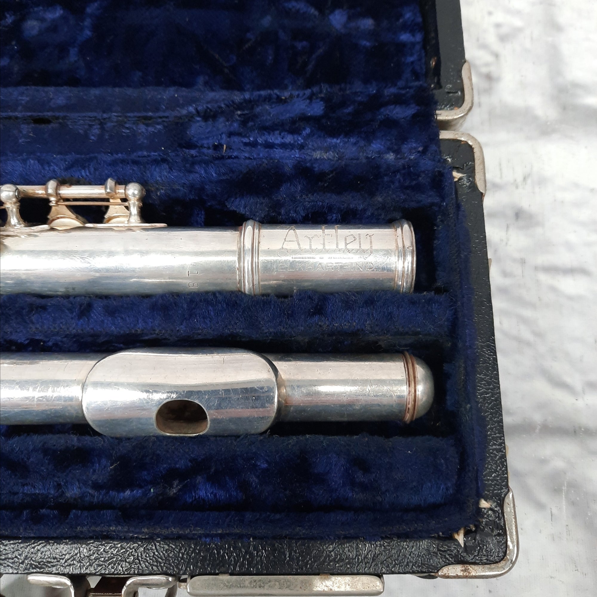 Artley Elkhart-IND Flute w/case 185413