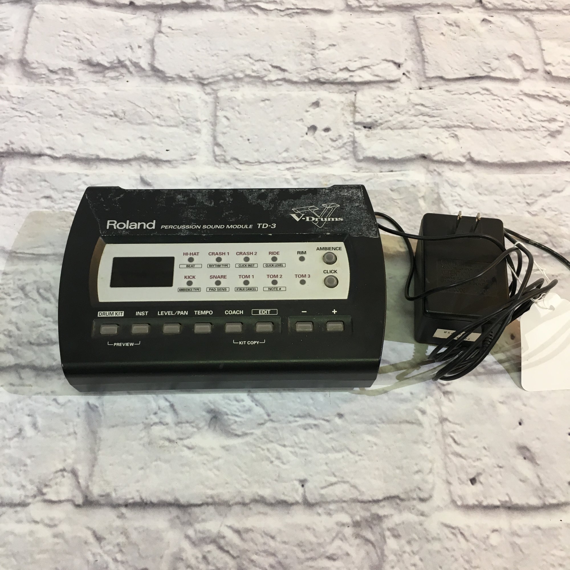 Roland TD-3 Sound Percussion Module w/ pwr supply