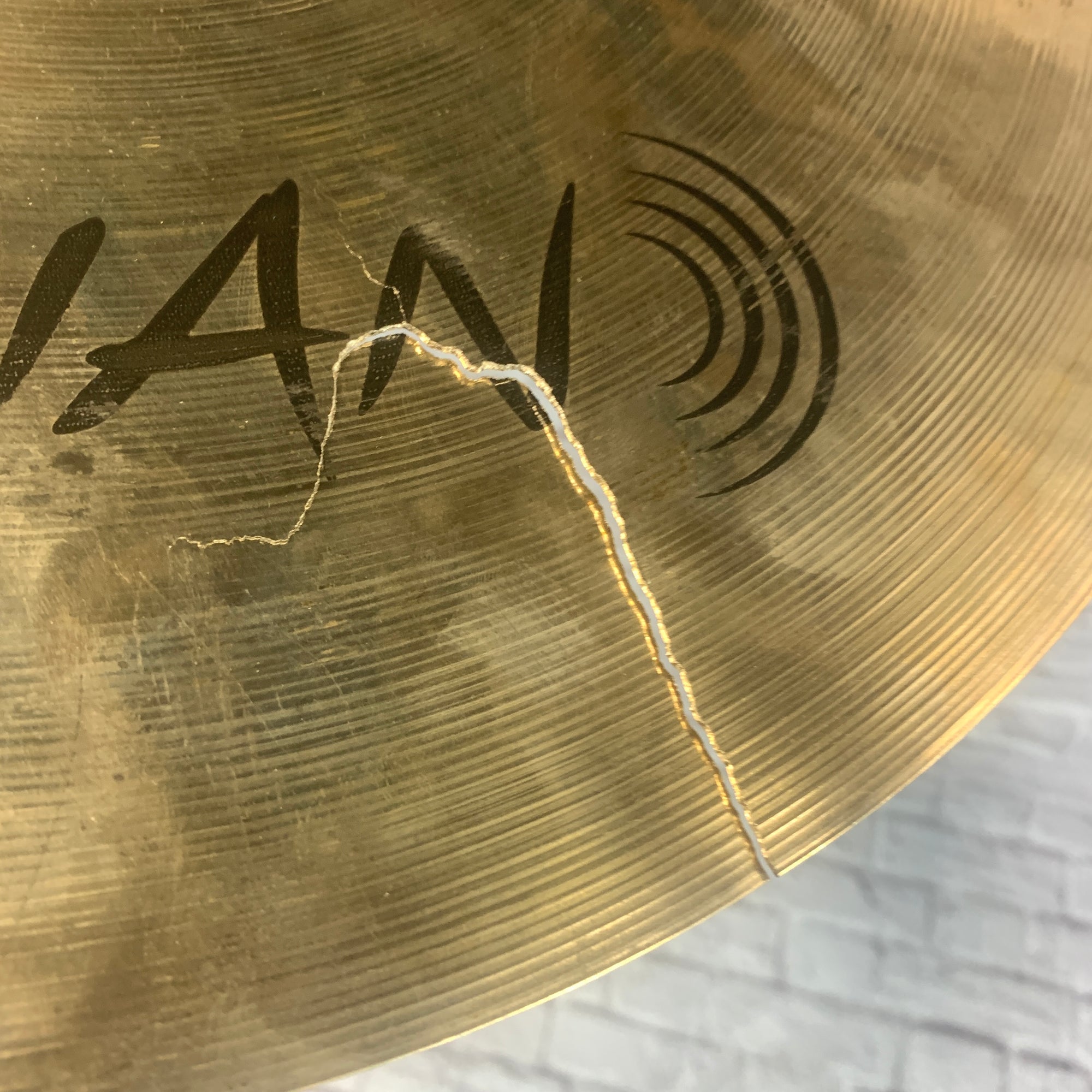 Sabian AAX 18 X-Plosion Crash Cymbal - Cracked