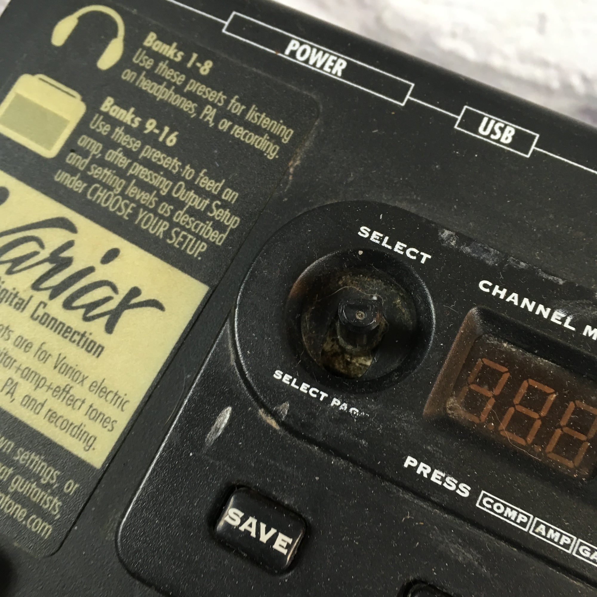 Line 6 Pod XT Live Multi-Effects Pedal
