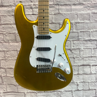 Gatto Strat Style Candy Yellow EMG Electric Guitar