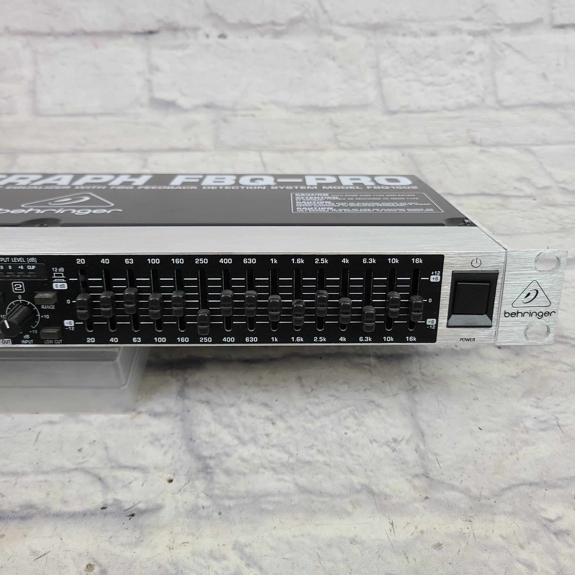 Behringer Ultragraph Pro Home Audio EQ