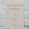 Telemann Six Sonatas for Violin or Flutes or Records - Volume 1