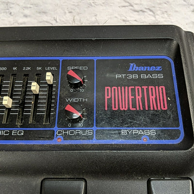 Ibanez PT3B Bass Powertrio Multieffects Pedal Effects Pedals