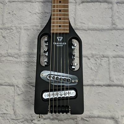 Traveler Ultralight Black Electric Guitar