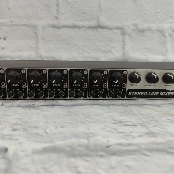 Rolls RM203 Rackmount Stereo Line Mixer Evolution Music
