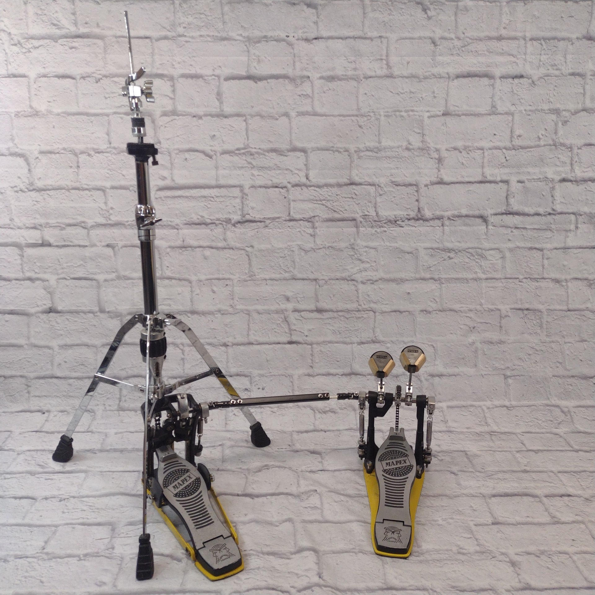 janus pedal Mapex Janus Double Pedal Hi Hat Stand Combo