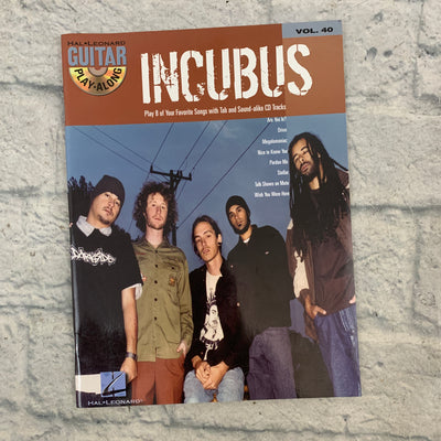 Hal Leonard Incubus 8 Songs Play Along Tab Book With CD