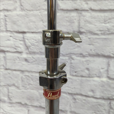 Pearl Heavy Duty Single Braced Straight Cymbal Stand with Tilter 1980s Red Label