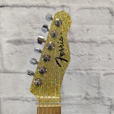 Gold Sparkle Partscaster Tele