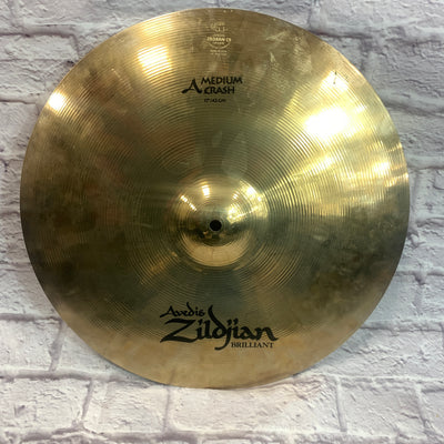 Zildjian Avedis Medium Brillaint 17" Crash Cymbal