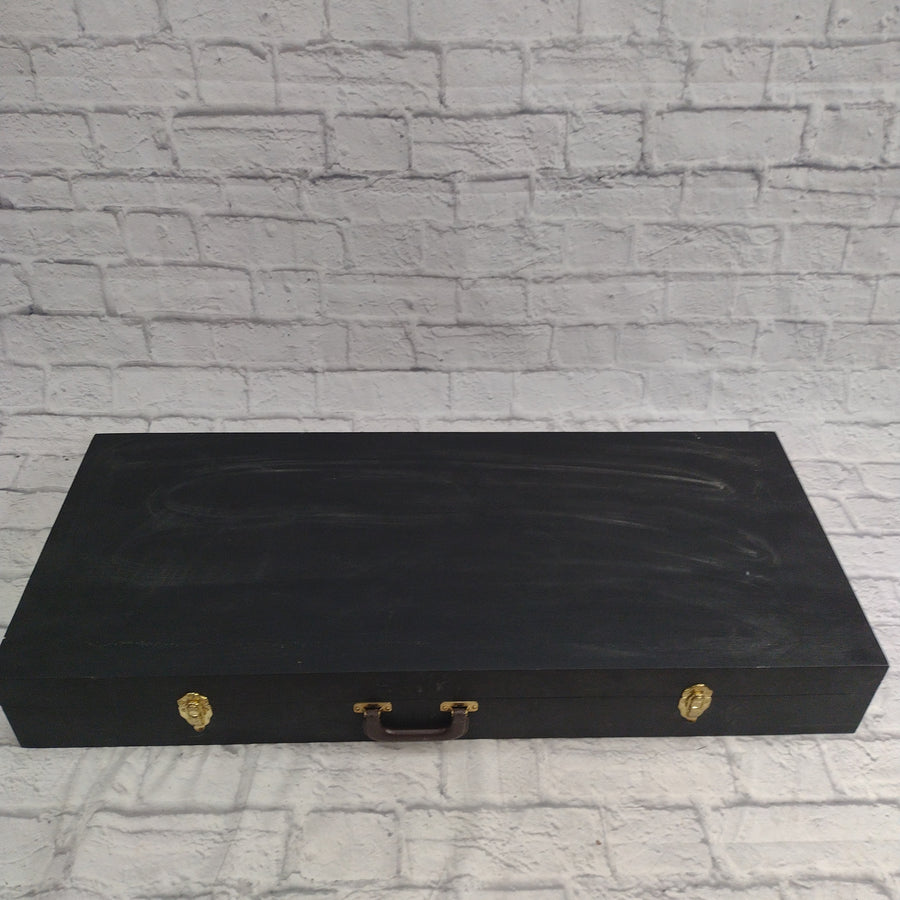Unknown Custom Wooden Guitar / Keyboard Hard Case 42x6x18