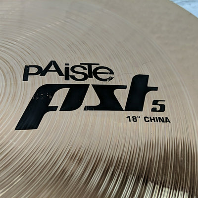 Paiste PST5 18 China Cymbal