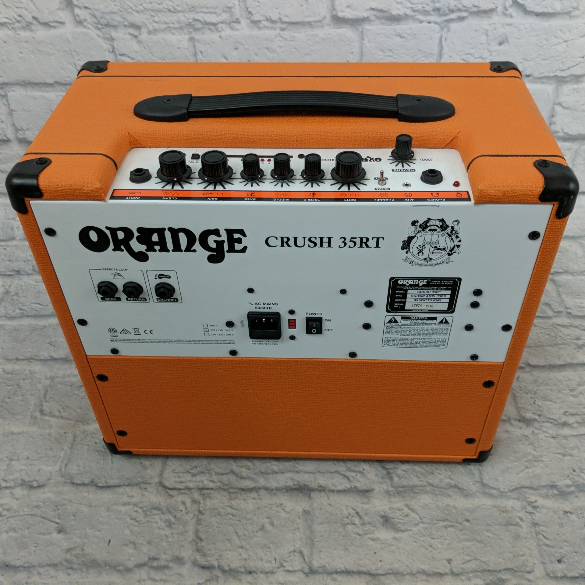 Orange Crush CR35RT 35-Watt 1x10 Guitar Combo