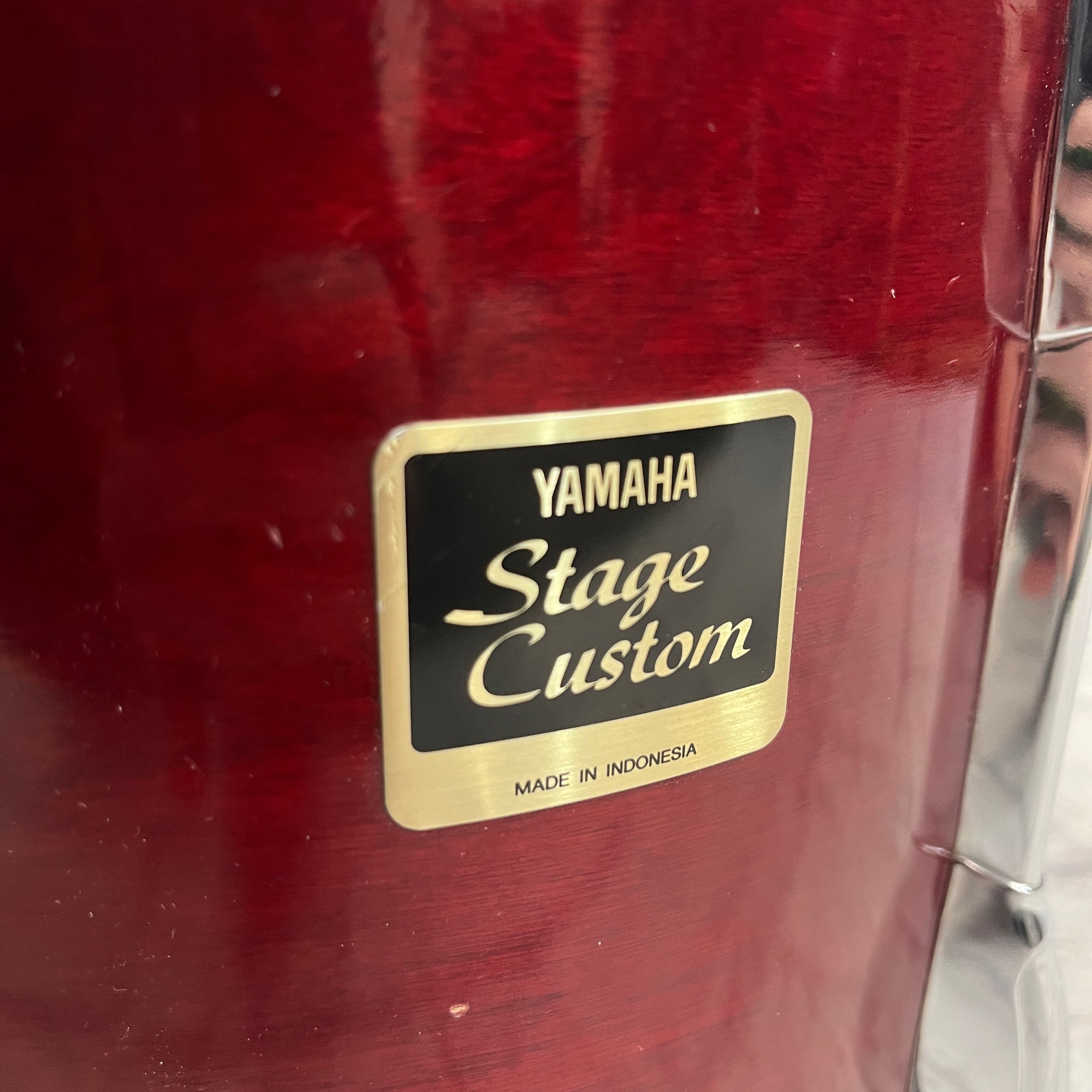 Yamaha Stage Custom 12x9" Rack Tom Cranberry Red