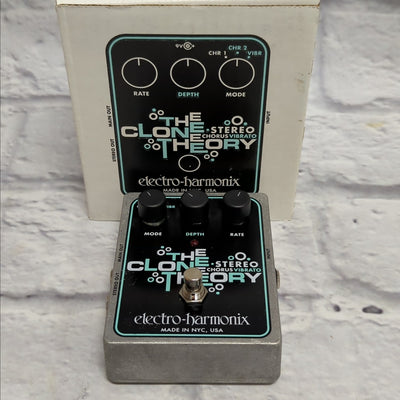 Electro-harmonix The Clone Theory Stereo Chorus Vibrato Pedal