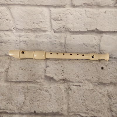 Unknown White Recorder Flute