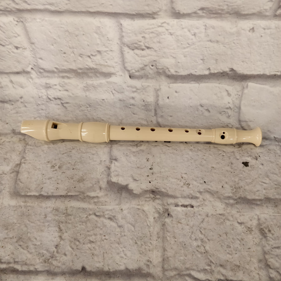 Unknown White Recorder Flute