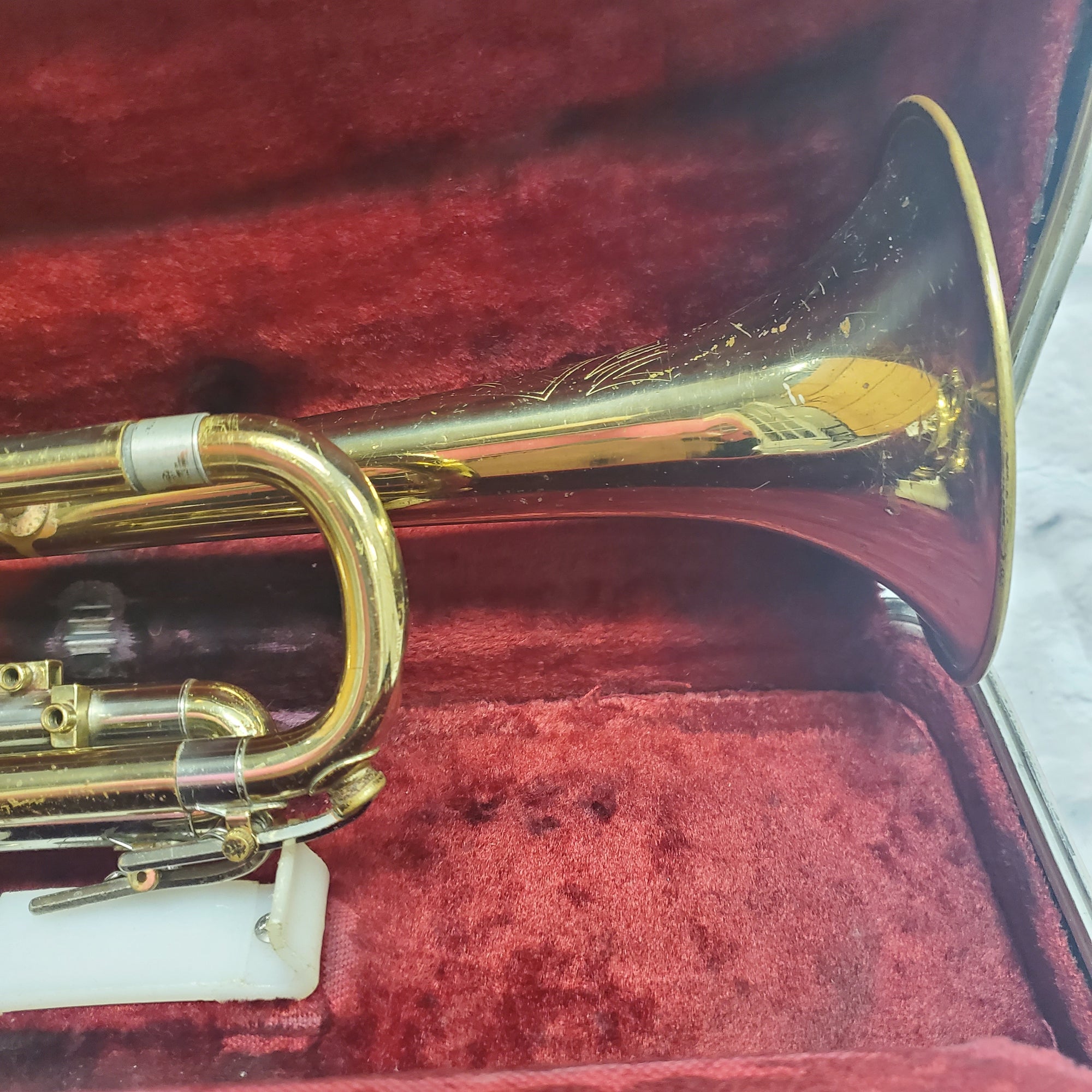 Vintage Holton Collegiate Trumpet with Original Case