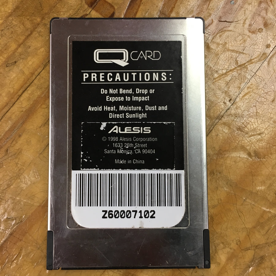 Alesis Stereo Grand Piano Plus Q-Card