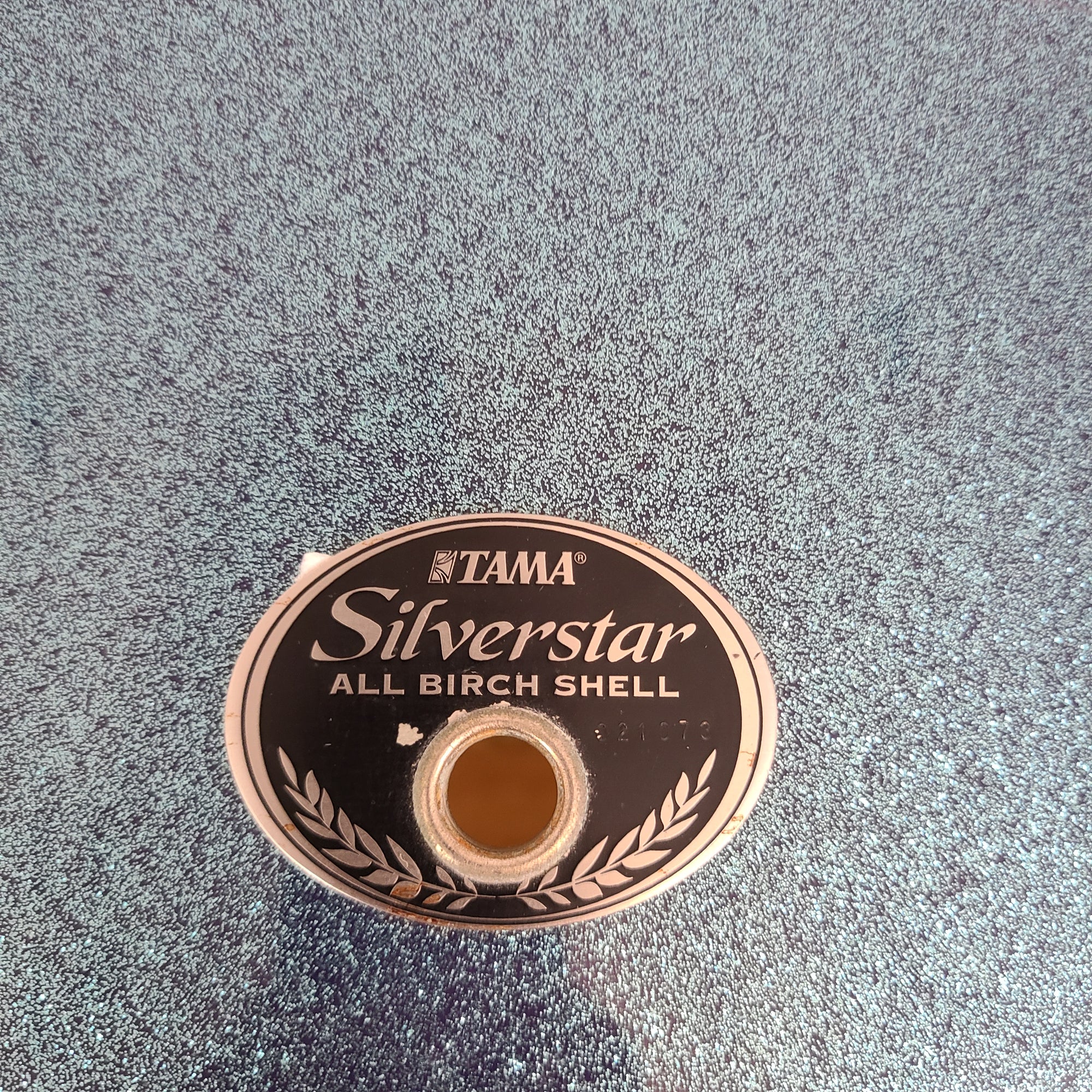 Tama Silverstar 22x18 Bass Drum - Sky Blue Sparkle MODDED NESTING