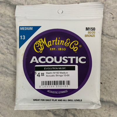 Martin M150 Medium Acoustic Strings 13-56