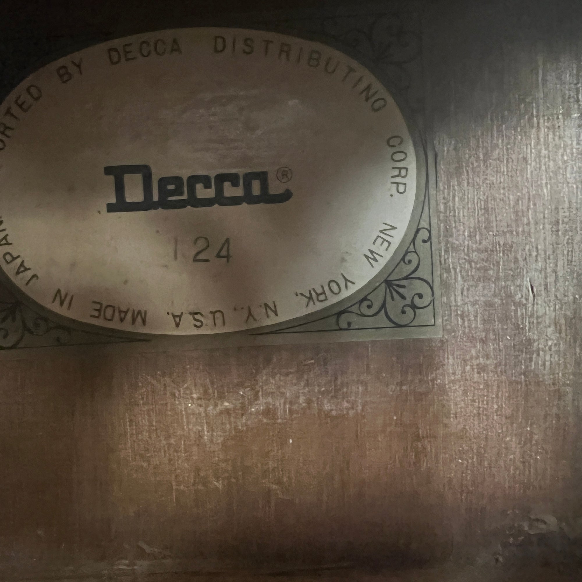 Decca 124 Nylon String Classical Acoustic Guitar