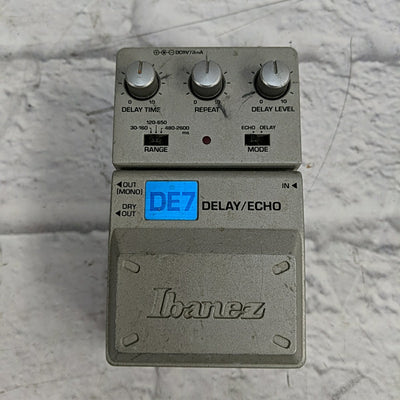 Ibanez DE7 Tonelok Delay Pedal