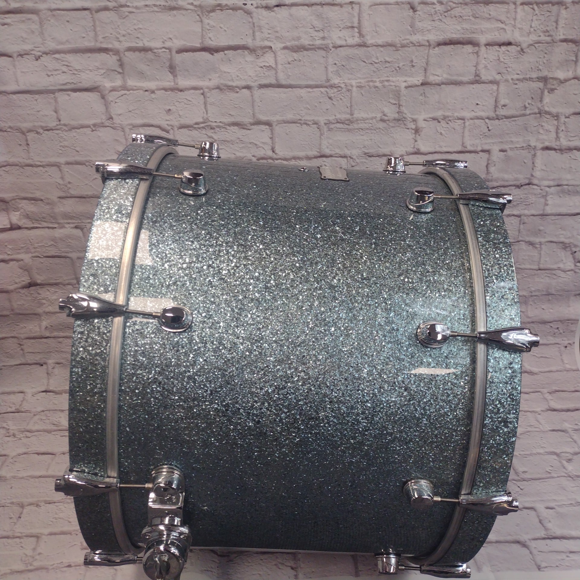 Mapex 3pc Saturn Blue Ocean Sparkle Drum Kit