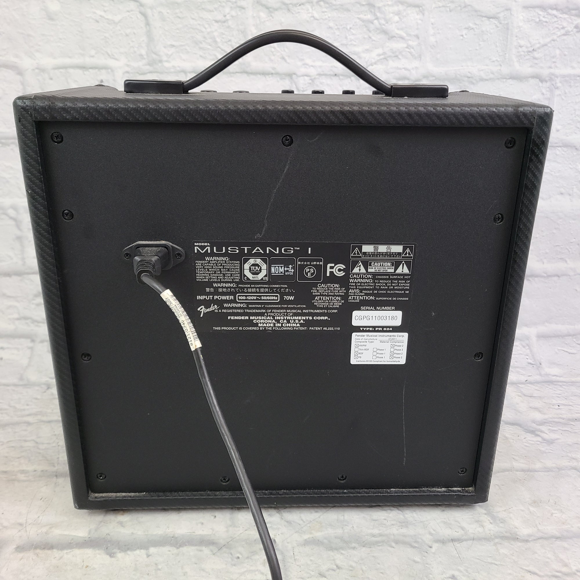 Fender Mustang 1 Practice Guitar Amp