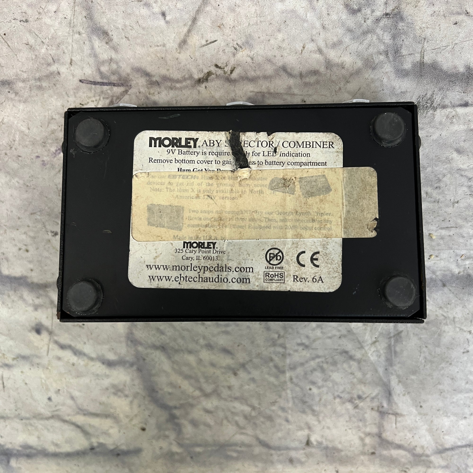 Morley ABY Selector Effect Pedal