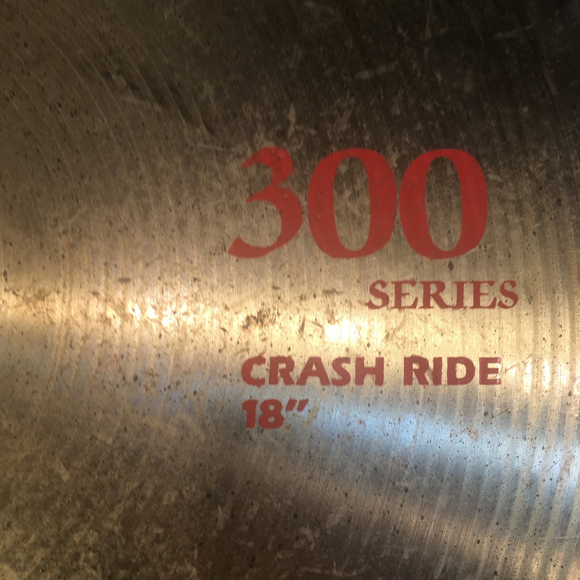 80s Camber 18 Inch 300 Series Crash Ride Cymbal