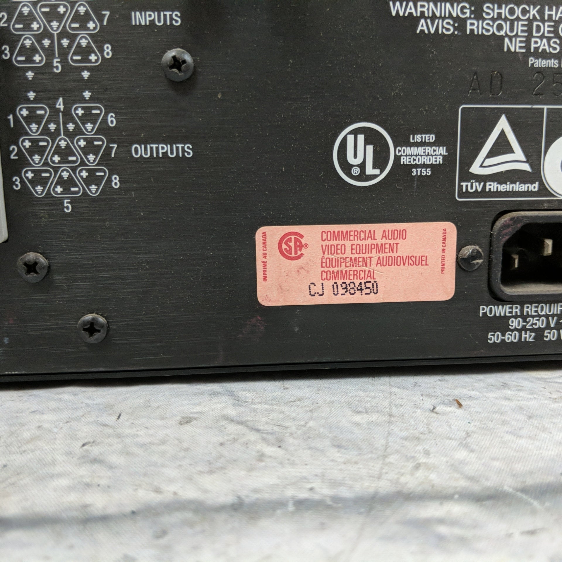 Alesis ADAT 8 Track Professional Digital Audio Recorder