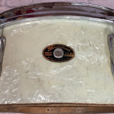 Slingerland Snare Drum Shell White Marine Pearl 1960's