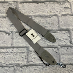 Levy's MC8-GRY Cotton 2" Guitar/Bass Strap Grey