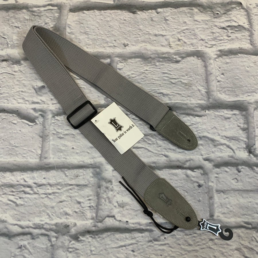 Levy's MC8-GRY Cotton 2" Guitar/Bass Strap Grey