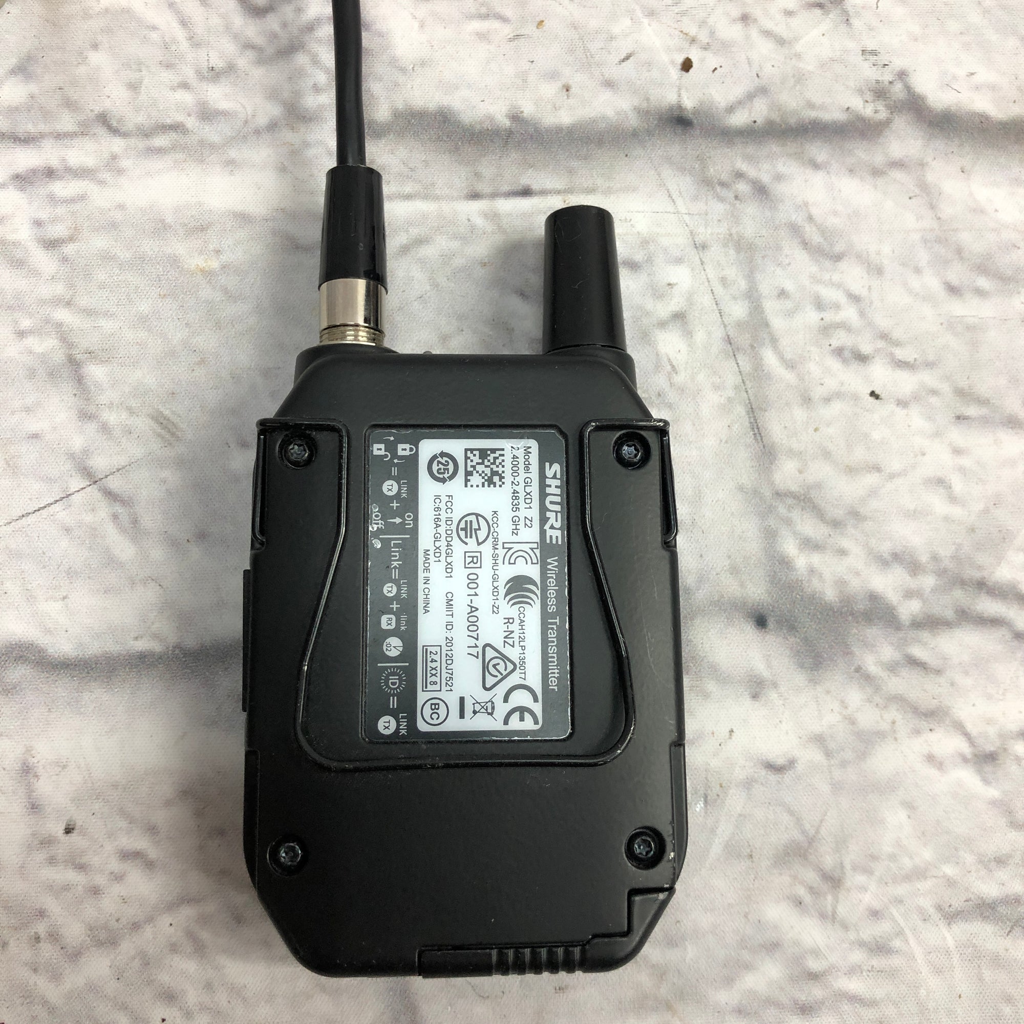 Shure GLXD16 Wireless Instrument Set - Evolution Music Shure GLXD16 Wireless Instrument Set - Evolution Music