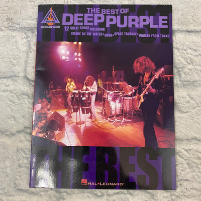Hal Leonard The Best of Deep Purple Guitar Book