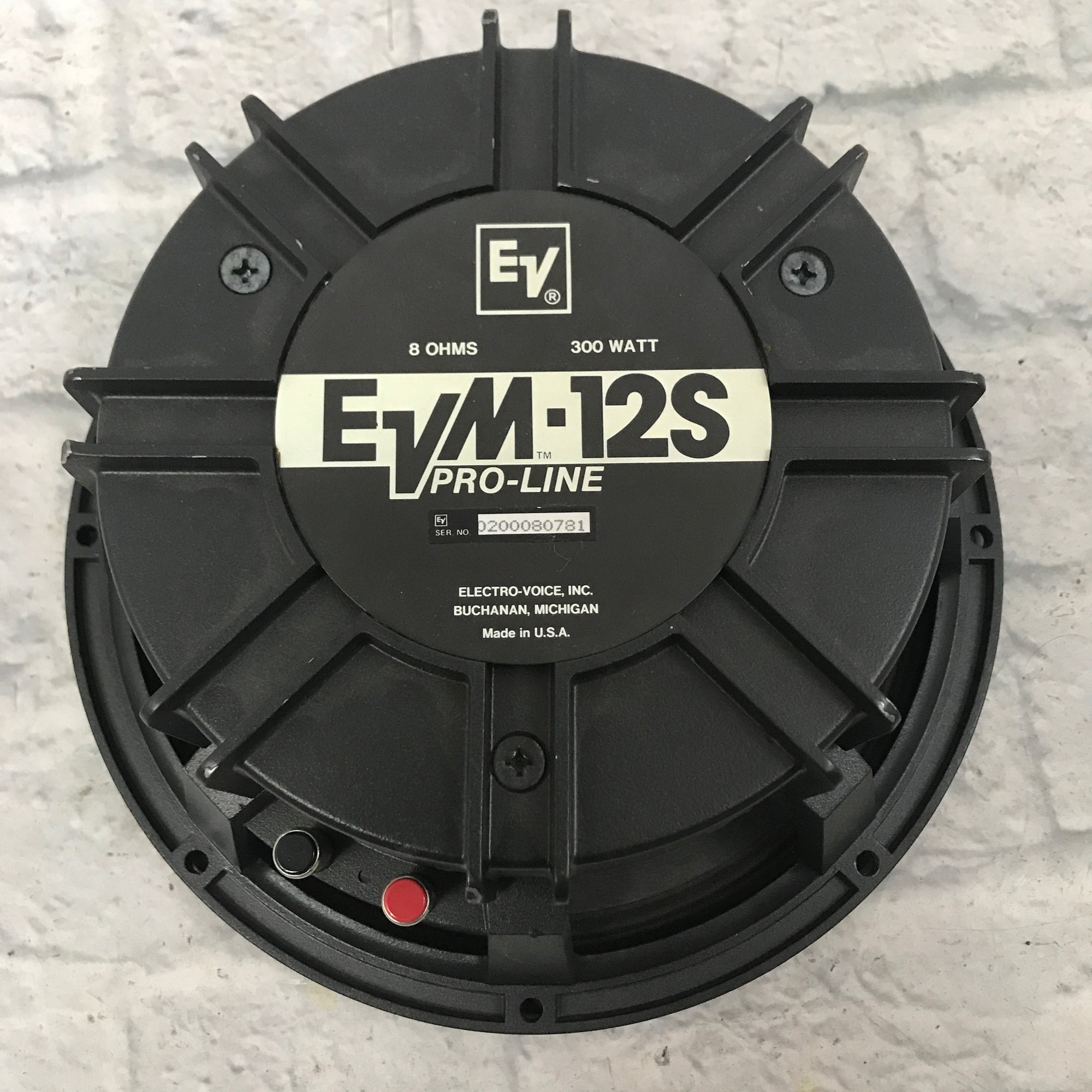 定番超激安貴重! Electro Voice EVM-12S ① 名機 EV 12インチ スピーカー キャビネット