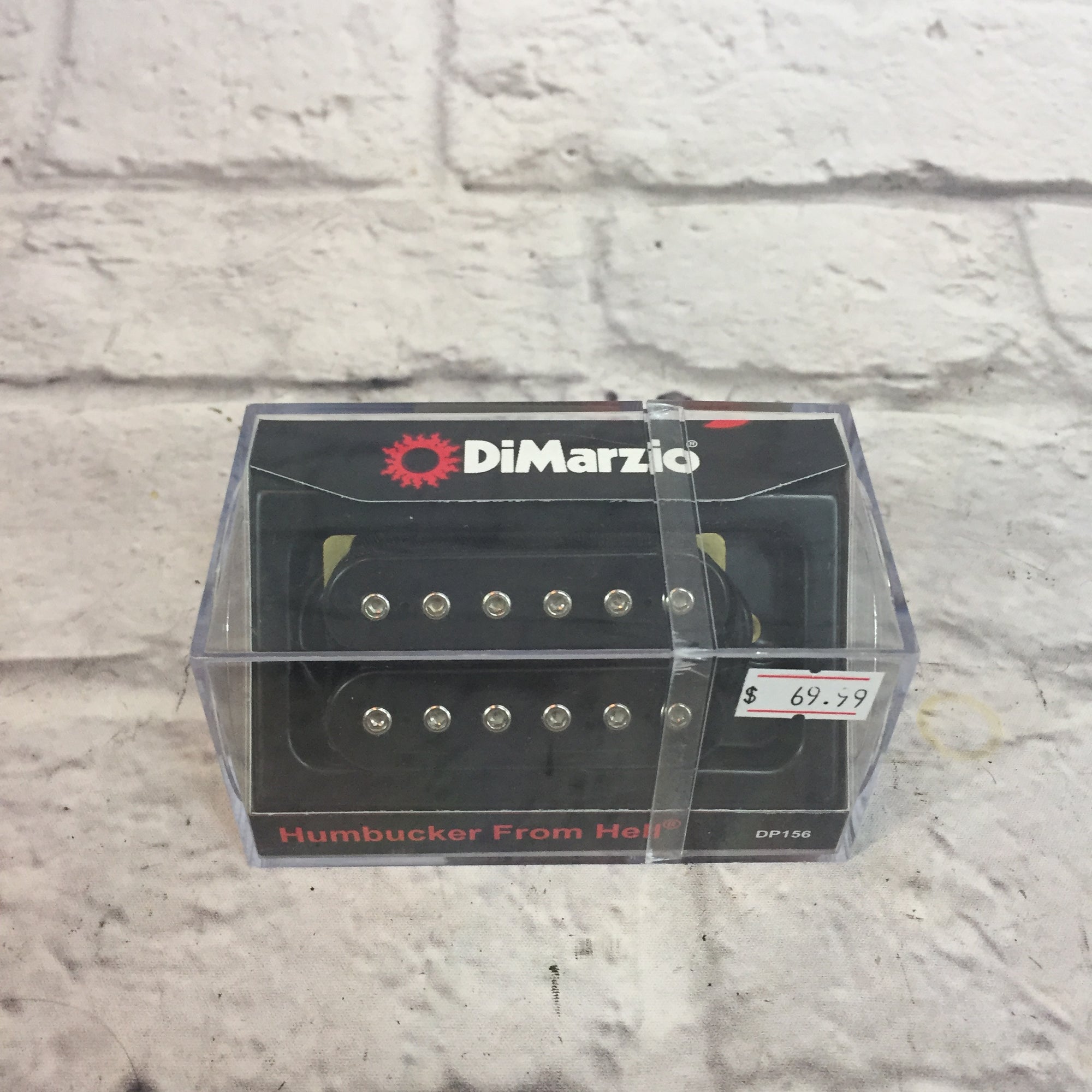 DiMarzio DP156BK Humbucker From Hell Pickup Black DiMarzio DP156BK Humbucker From Hell Pickup Black