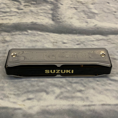 Suzuki Bluesmaster 10 Hole Diatonic - Key of G Harmonica