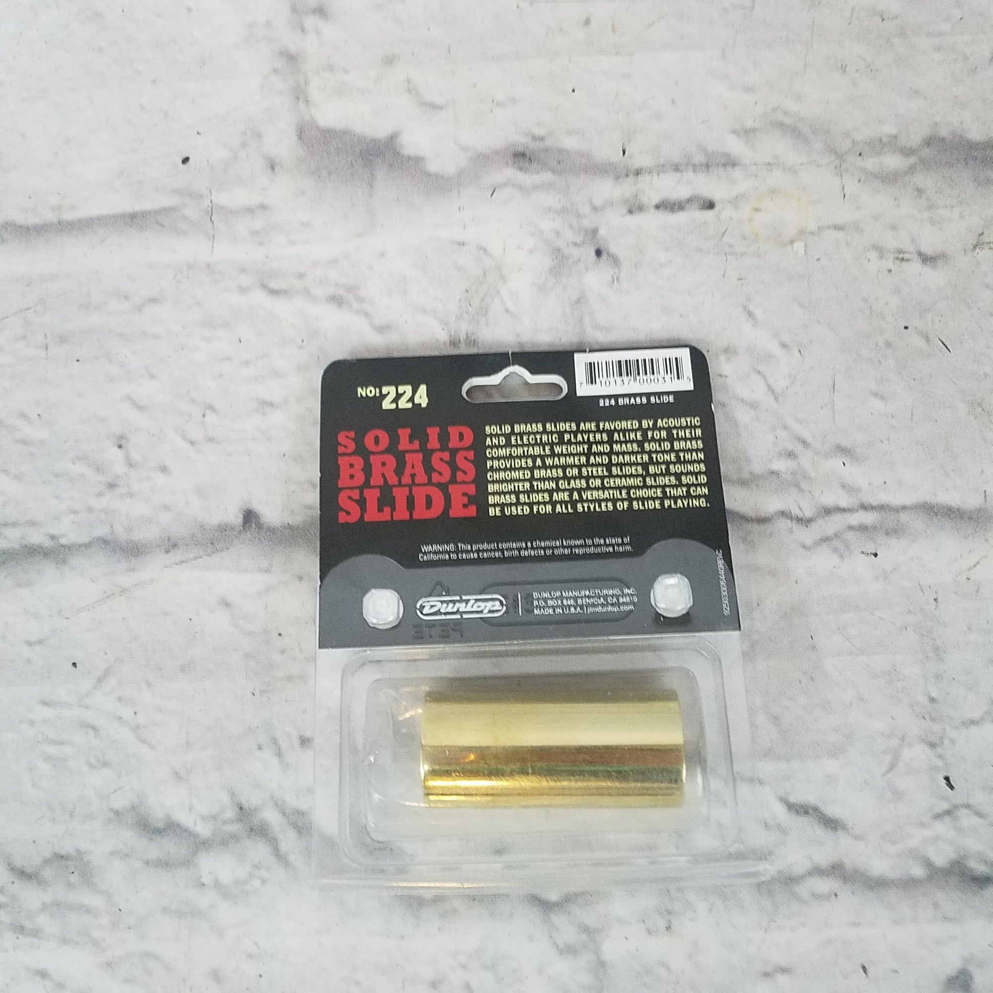 Dunlop 224 Brass Slide