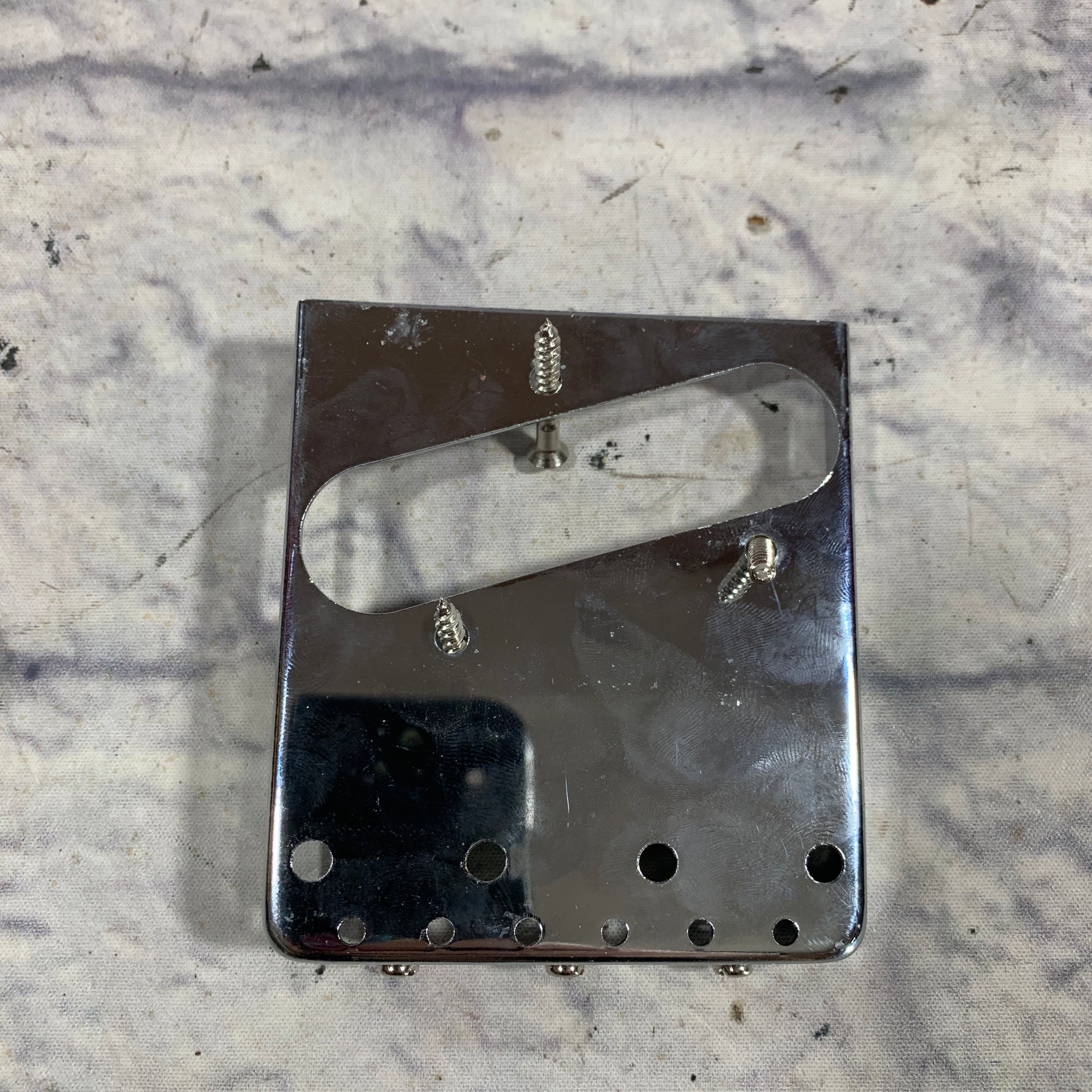 Wilkinson Sung II Tele Bridge w/ Brass Saddles Bridge