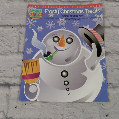 Hal Leonard Frosty Christmas Treats Late Elementary Piano Solo Book