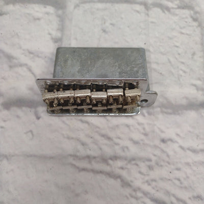 Unknown Stratocaster Tremolo Bridge with Saddles