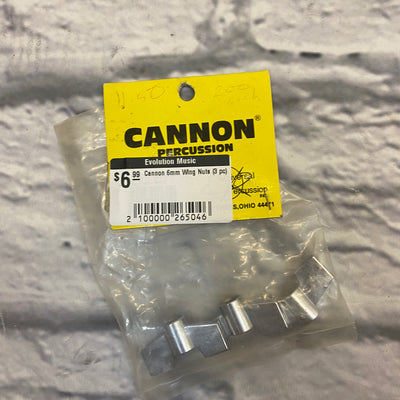 Cannon 6mm Wing Nuts (3 pc)
