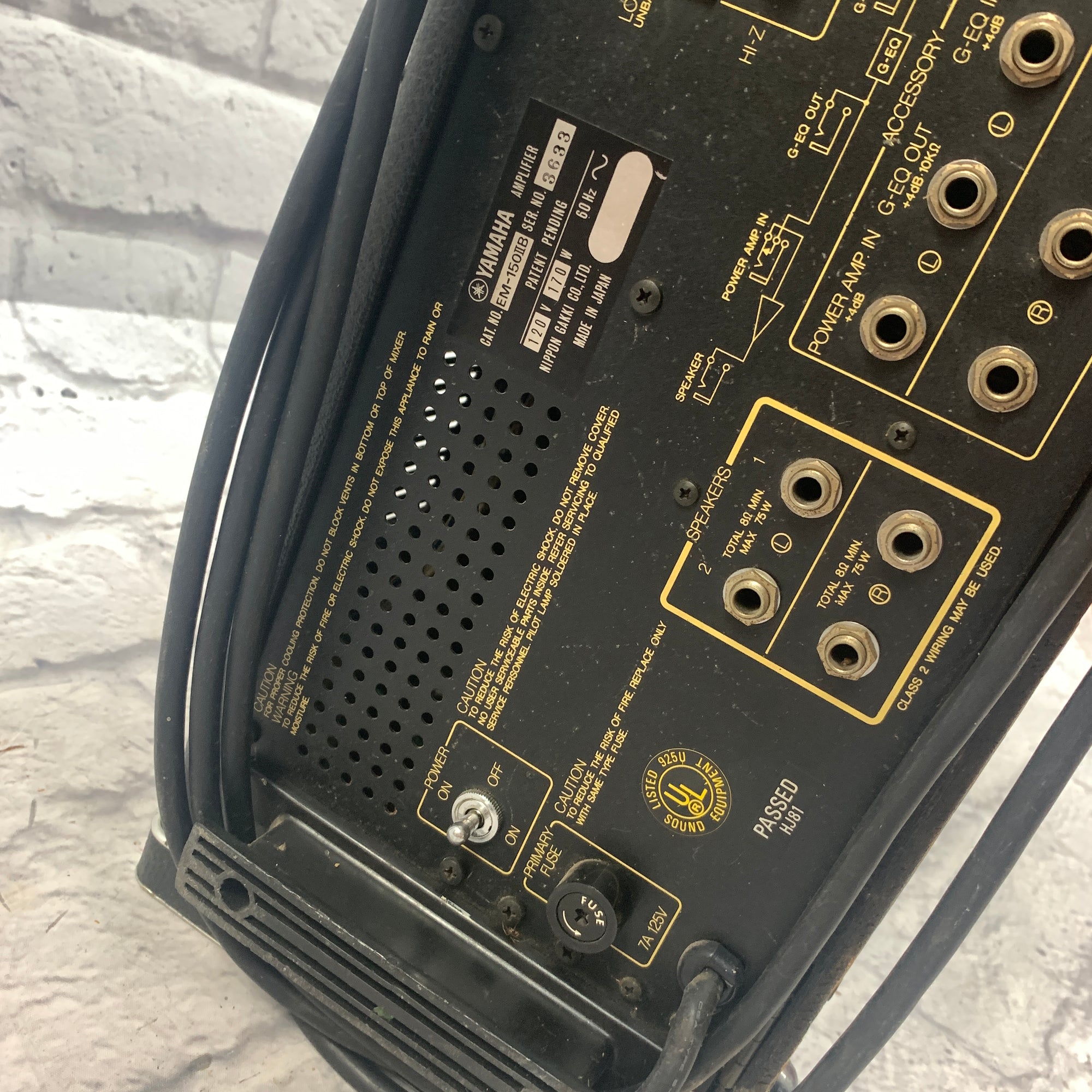 Yamaha 150 II 6 Channel Mixer