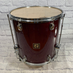 Sonor 16 x 15 Floor Tom Burgundy Red