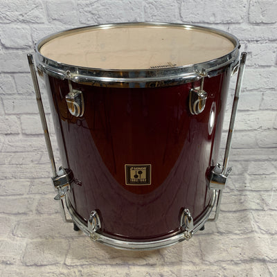 Sonor 16 x 15 Floor Tom Burgundy Red
