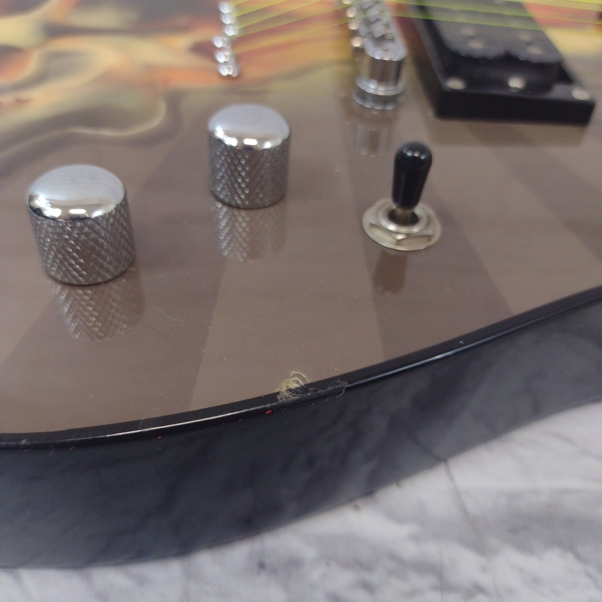 Washburn X Series Skull Graphic Electric Guitar Evolution Music